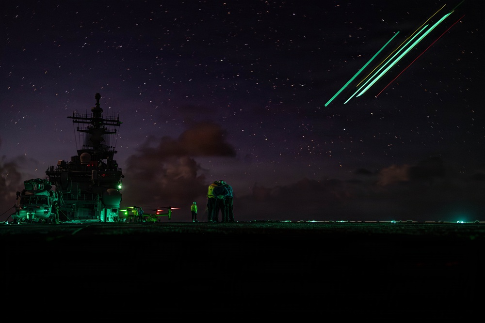 USS Kearsarge Conducts Flight Operations