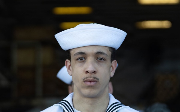 USS Kearsarge Holds a Burial at Sea Ceremony