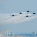 Blue Angels fly over Baltimore during SAIL250