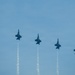 Blue Angels fly over Baltimore during SAIL250