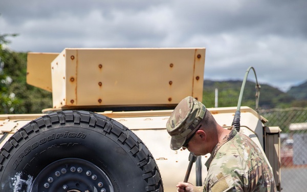 U.S. Army Reserve Soldiers from the 364th Expeditionary Sustainment Command Perform Equipment Pickup for RIMPAC 2026