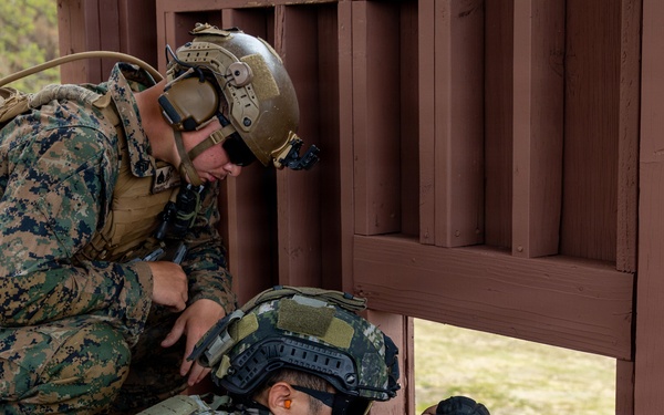Multinational service members conduct live-fire training during RIMPAC