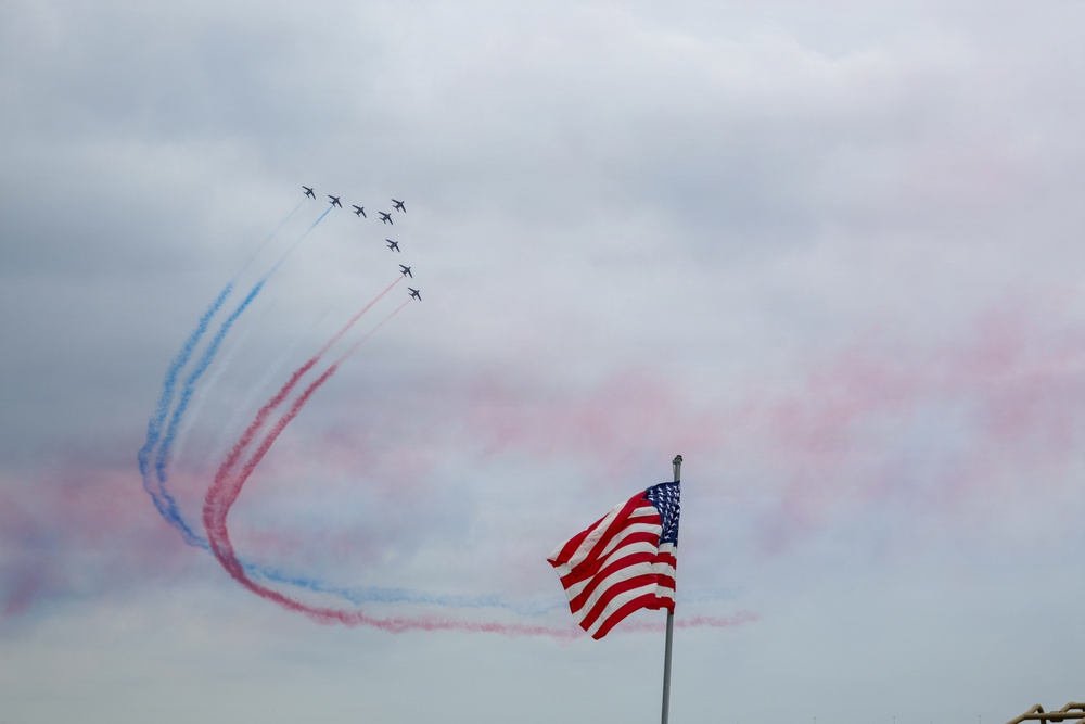 Patrouille de France Perform During Sail 250 MD