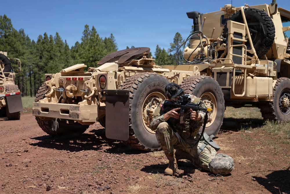 1120th Transportation Battalion Best Squad Competition