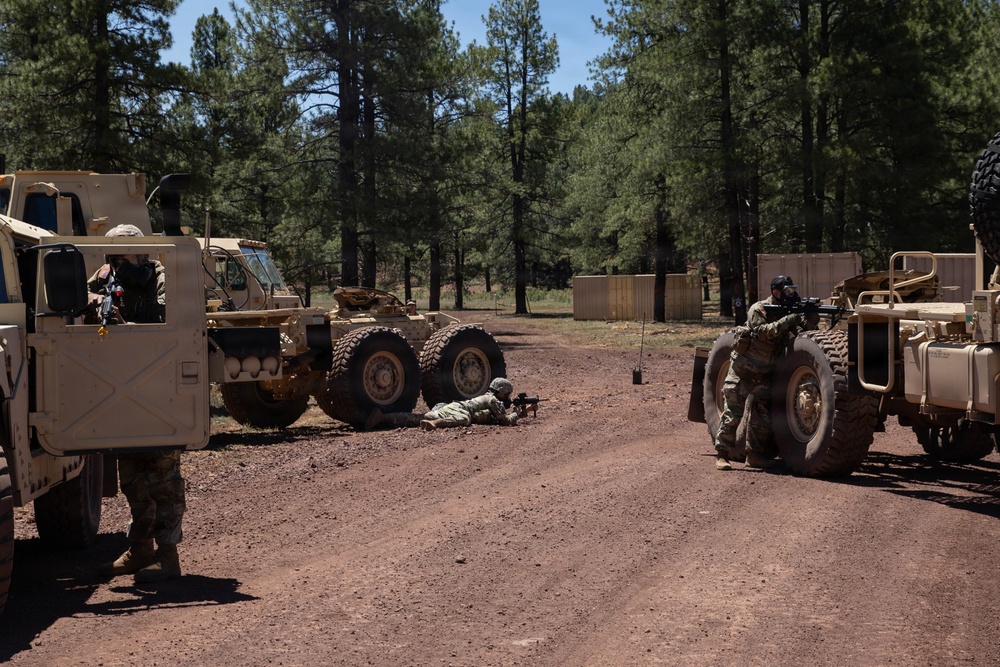 1120th Transportation Battalion Best Squad Competition