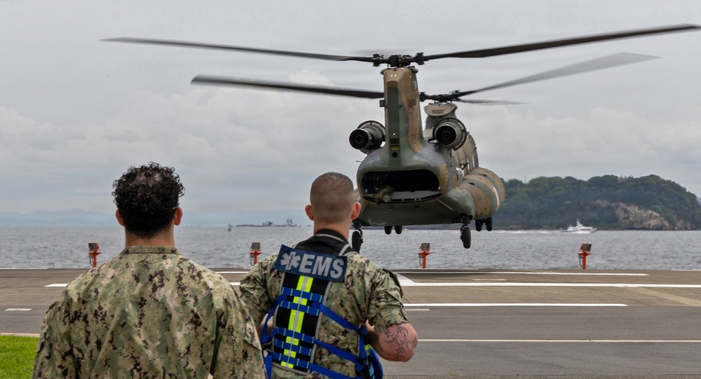 U.S. Naval Hospital Yokosuka Supports Bilateral Patient Transfer Exercise During Valiant Shield 2026