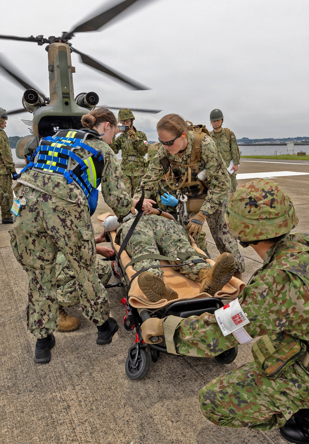 U.S. Naval Hospital Yokosuka Supports Bilateral Patient Transfer Exercise During Valiant Shield 2026