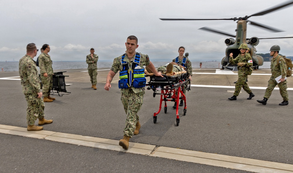 U.S. Naval Hospital Yokosuka Supports Bilateral Patient Transfer Exercise During Valiant Shield 2026