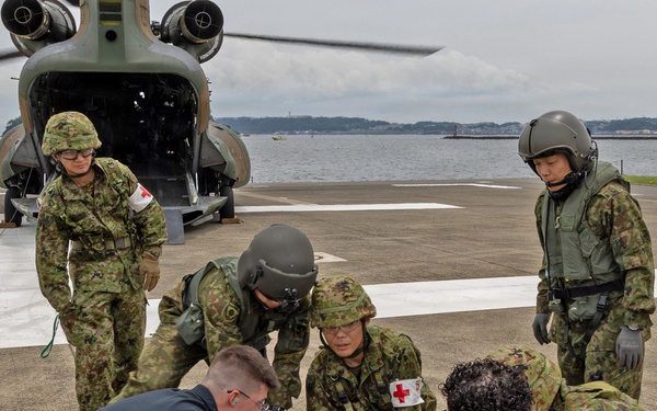 U.S. Naval Hospital Yokosuka Supports Bilateral Patient Transfer Exercise During Valiant Shield 2026
