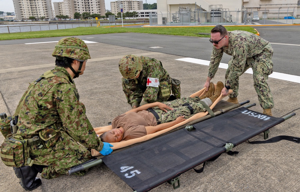 U.S. Naval Hospital Yokosuka Supports Bilateral Patient Transfer Exercise During Valiant Shield 2026