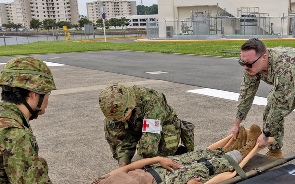 U.S. Naval Hospital Yokosuka Supports Bilateral Patient Transfer Exercise During Valiant Shield 2026