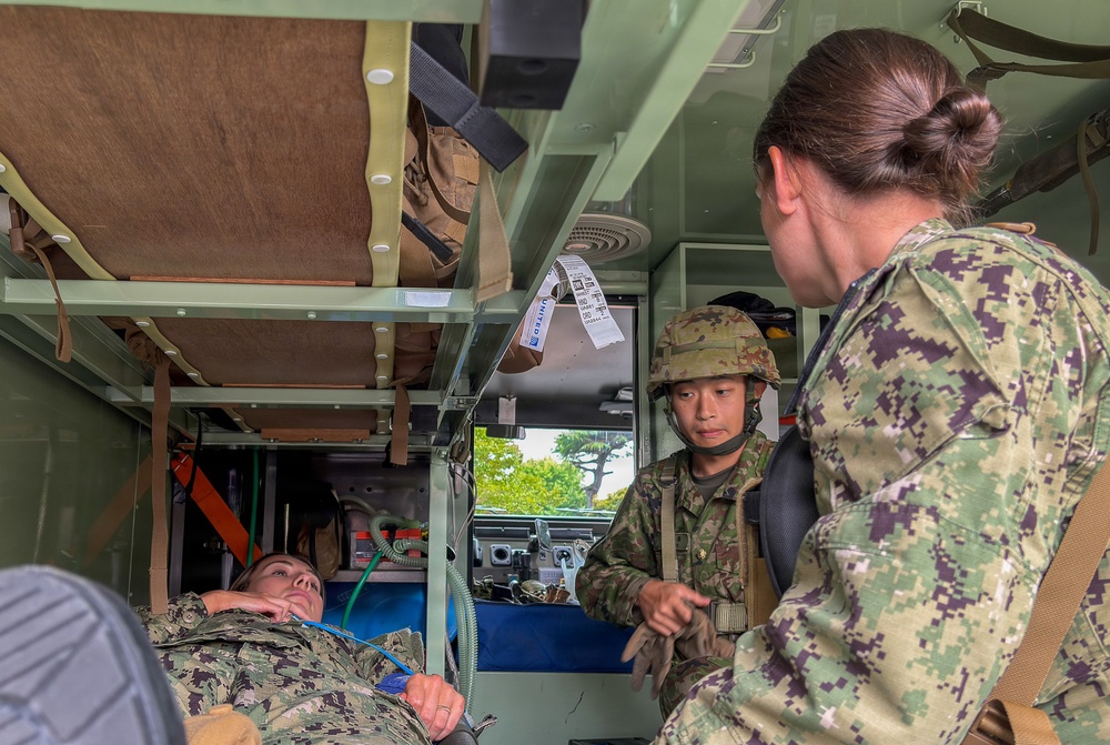 U.S. Naval Hospital Yokosuka Supports Bilateral Patient Transfer Exercise During Valiant Shield 2026