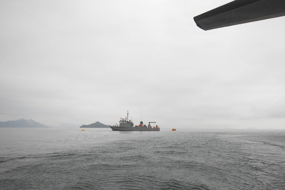 U.S. Navy conducts bilateral casualty evacuation exercise in support of Valiant Shield