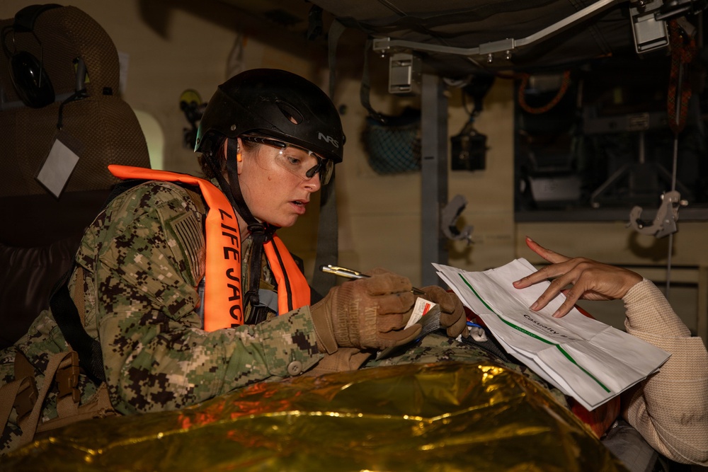 U.S. Navy conducts bilateral casualty evacuation exercise in support of Valiant Shield
