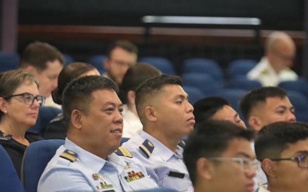 Philippine Coast Guard personnel participate in RIMPAC 2026 Medical Symposium