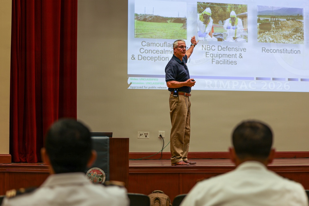 IAMD Center hosts multinational partner discussions during RIMPAC 2026