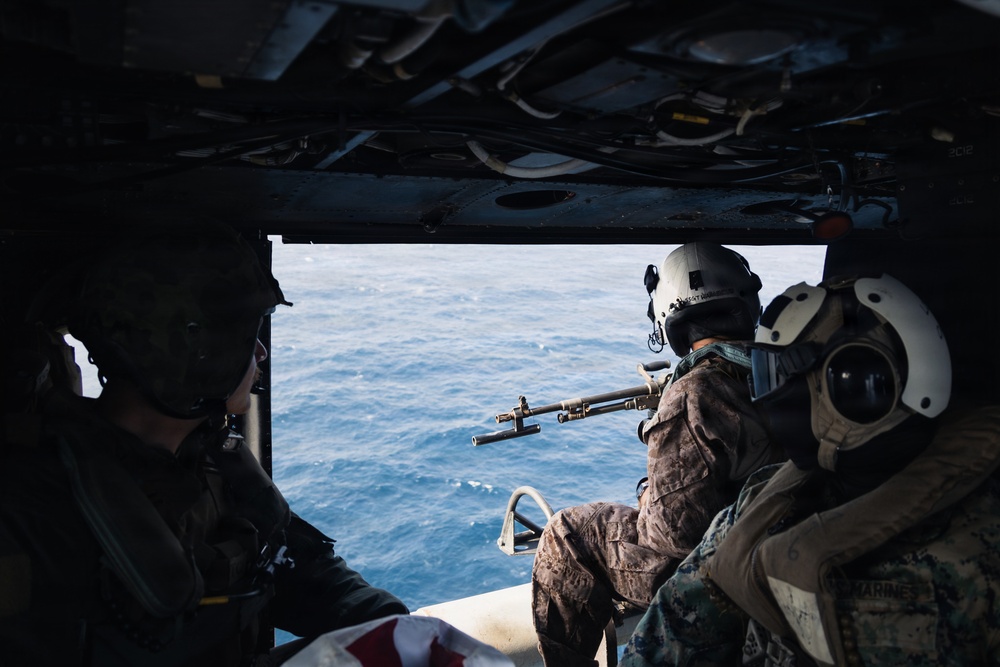 31st MEU | USS New Orleans flight operations