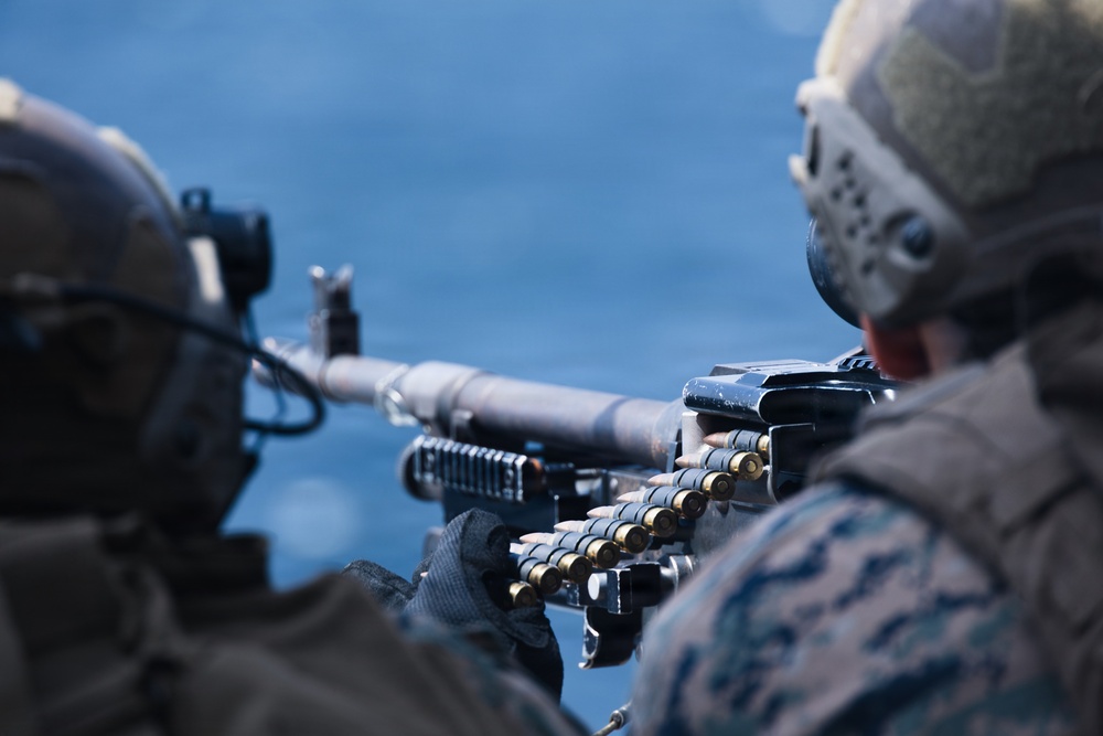 31st MEU | BLT 3/1 conducts live-fire deck shoot