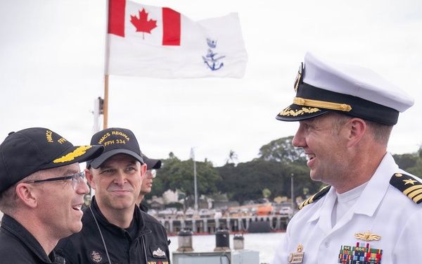 HMCS Regina arrives at Joint Base Pearl Harbor-Hickam for RIMPAC 2026