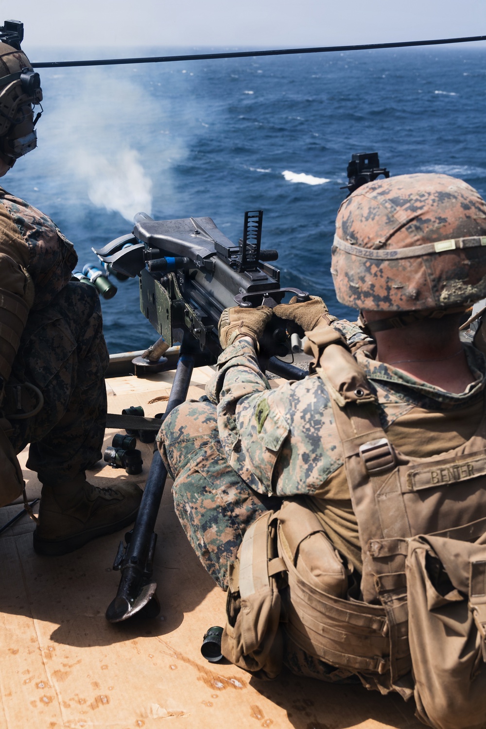 31st MEU | BLT 3/1 conducts live-fire deck shoot