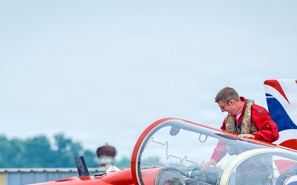 Blue Angels, Red Arrows and U.S. Air Force F-16 Demo Team prepare for SAIL250 Maryland