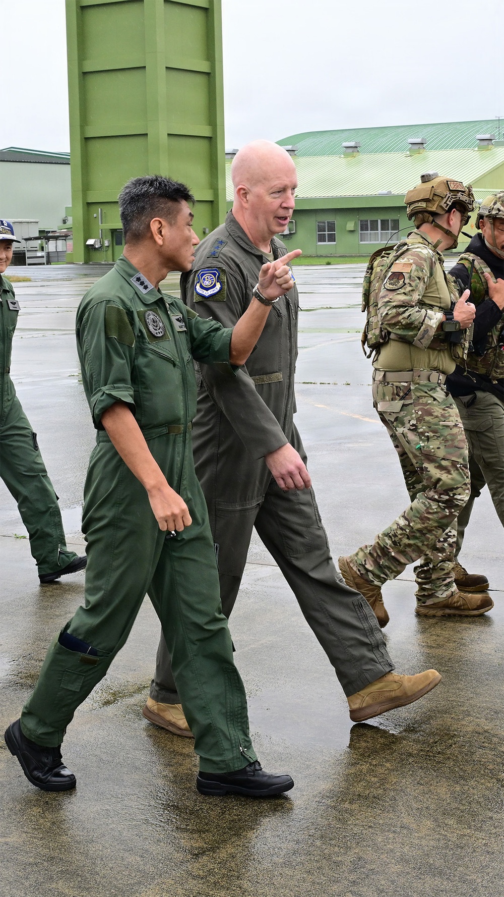Valiant Shield 2026 - Lt General Carey visit to Matsushima Air Base