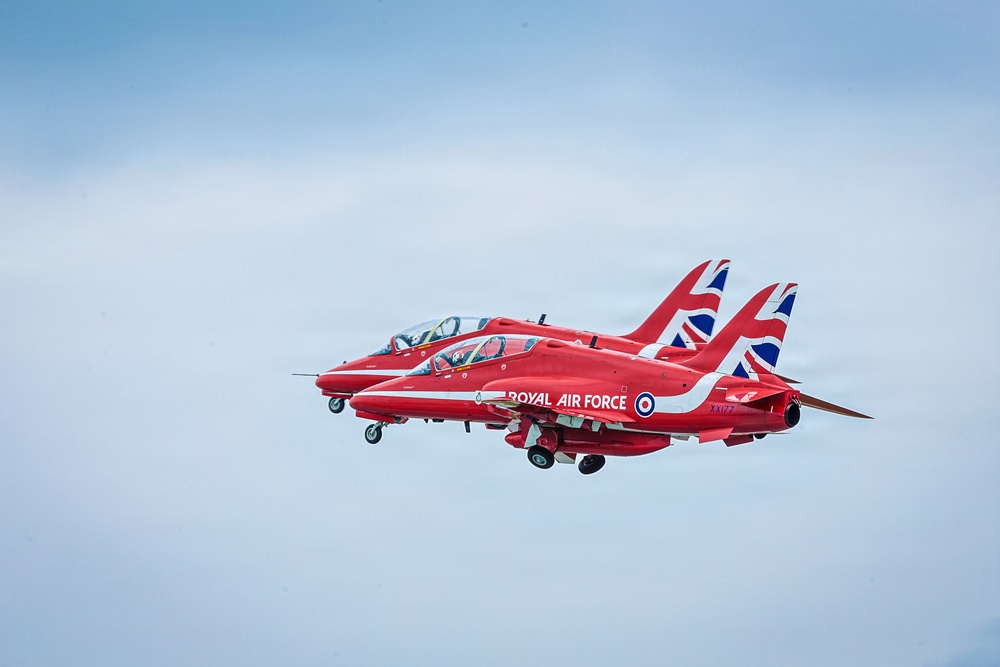 Blue Angels, Red Arrows and F-16 Demo Team prepare for SAIL250 Maryland air show