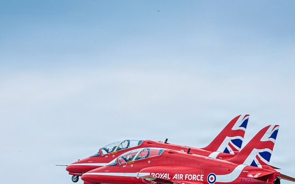 Blue Angels, Red Arrows and F-16 Demo Team prepare for SAIL250 Maryland air show