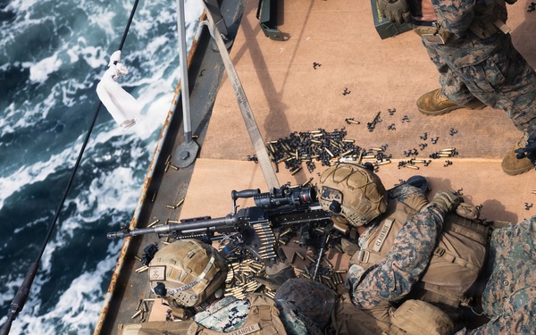 31st MEU | BLT 3/1 conducts live-fire deck shoot