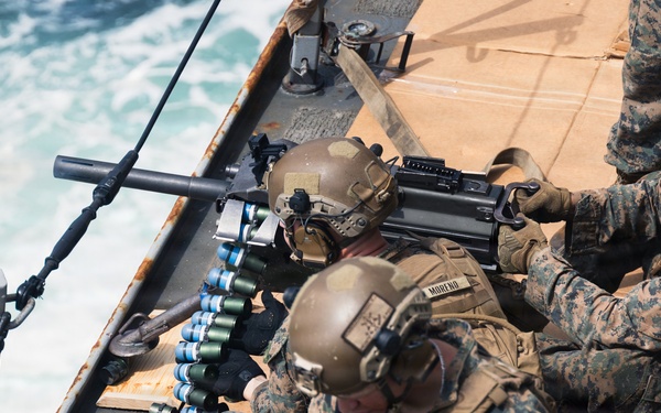 31st MEU | BLT 3/1 conducts live-fire deck shoot