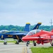 Blue Angels, Red Arrows and F-16 Viper Demo Team prepare for SAIL250 Maryland