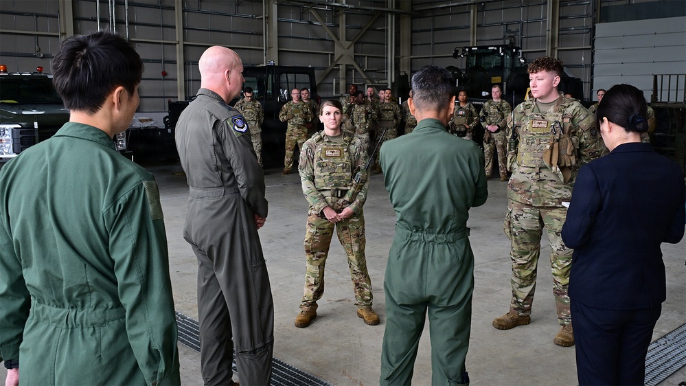 Valiant Shield 2026 - Lt General Carey visit to Matsushima Air Base