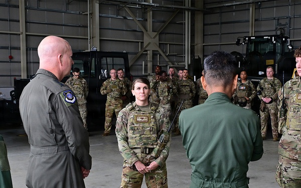 Valiant Shield 2026 - Lt General Carey visit to Matsushima Air Base