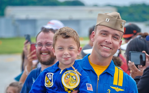 Blue Angels, Red Arrows and F-16 Viper Demo Team prepare for SAIL250 Maryland
