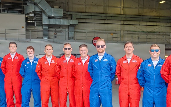 Blue Angels, Red Arrows and F-16 Viper Demo Team prepare for SAIL250 Maryland