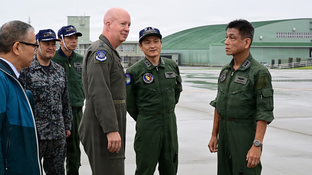 Valiant Shield 2026 - Lt General Carey visit to Matsushima Air Base