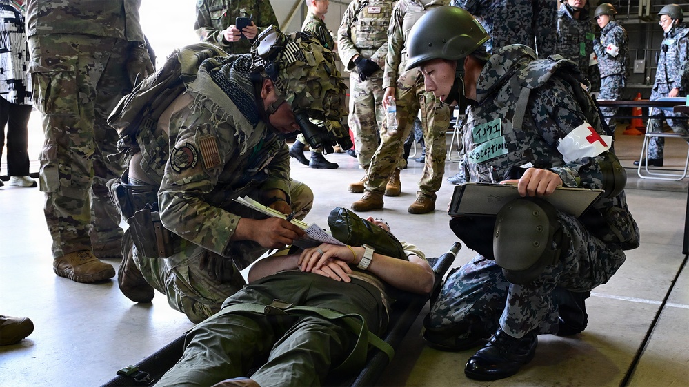Valiant Shield 2026 - MASCAL Exercise at Matsushima Air Base