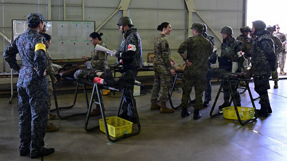 Valiant Shield 2026 - MASCAL Exercise at Matsushima Air Base