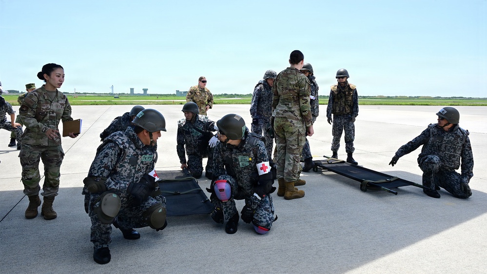 Valiant Shield 2026 - MASCAL Exercise at Matsushima Air Base
