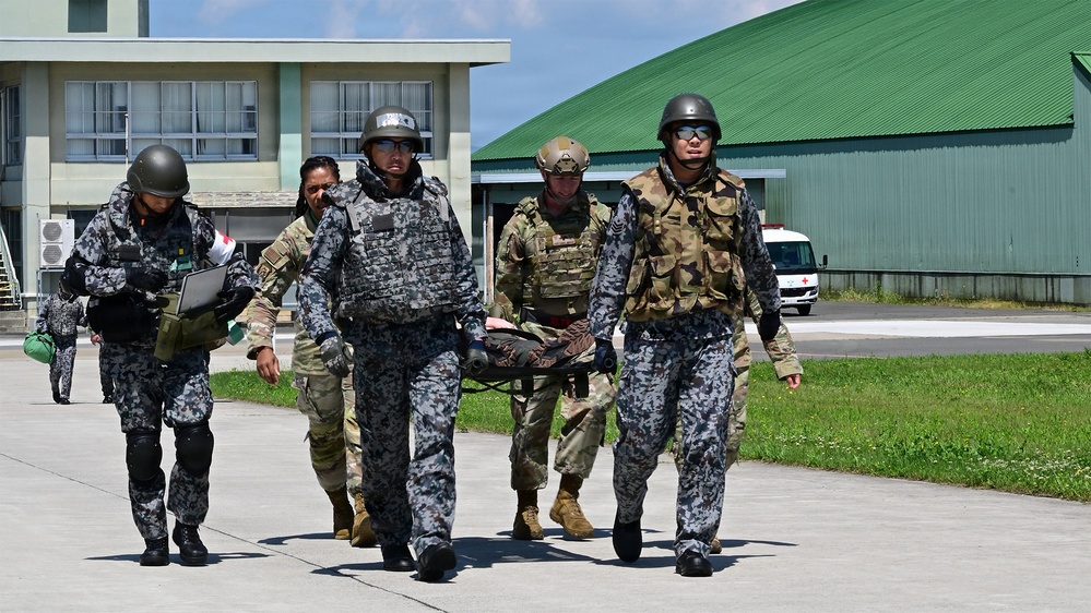 Valiant Shield 2026 - MASCAL Exercise at Matsushima Air Base