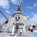 JS Kongo participate in open ship day