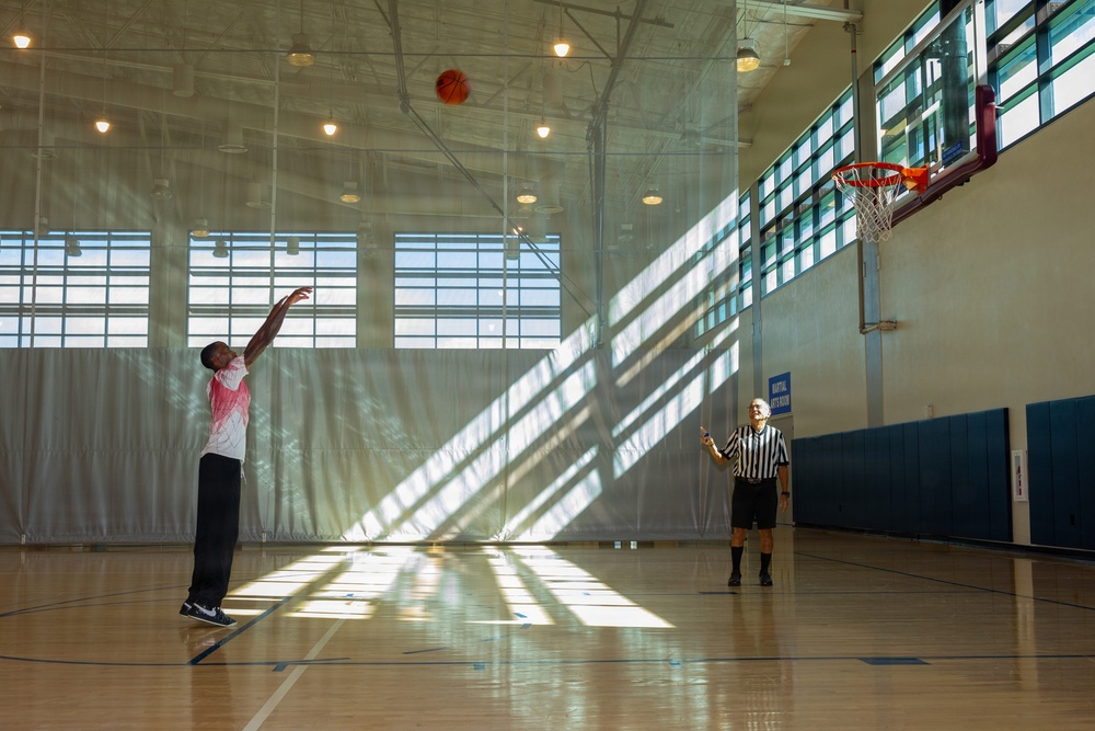 U.S. Navy Sailors compete in RIMPAC 26 basketball finals