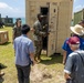 Freedom Banner 26: Local media and Japan Ground Self-Defense Force service members tour humanitarian assistance and disaster relief displays