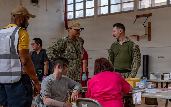 NSF Diego Garcia Mass Casualty Drill