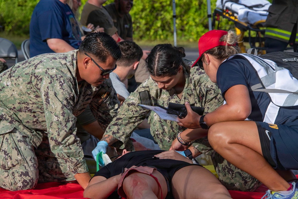 NSF Diego Garcia Mass Casualty Drill