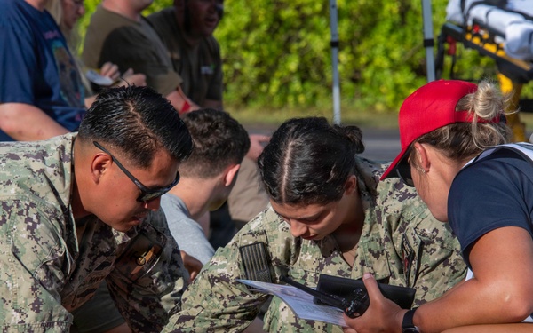 NSF Diego Garcia Mass Casualty Drill