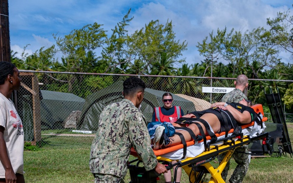 NSF Diego Garcia Mass Casualty Drill
