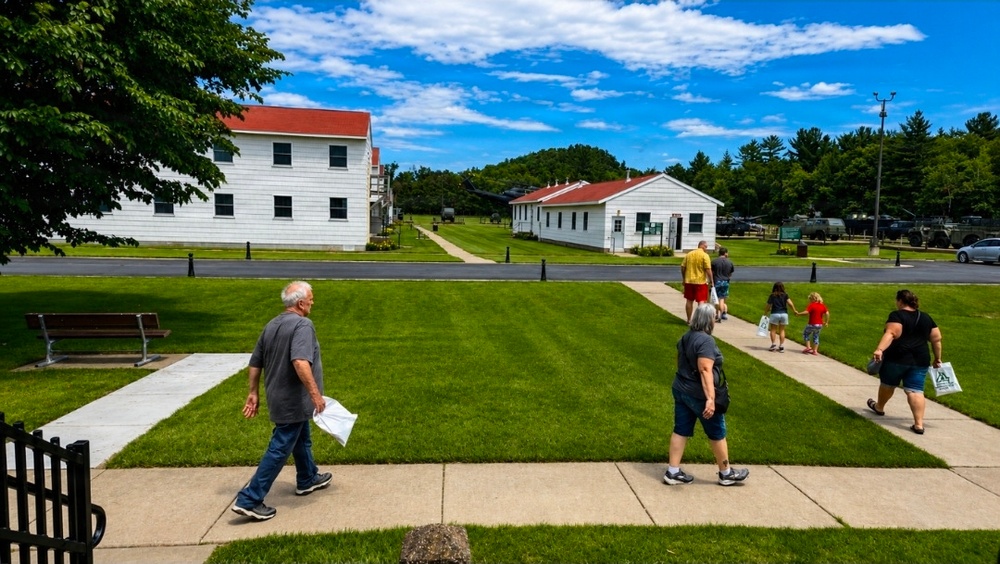 Fort McCoy Commemorative Area welcomes dozens of visitors during June open hours, highlights Army heritage