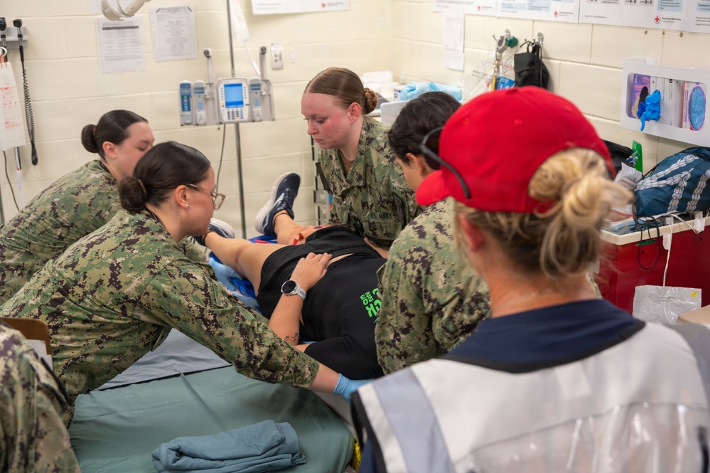 NSF Diego Garcia Mass Casualty Drill