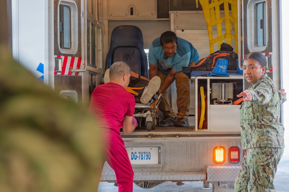 NSF Diego Garcia Mass Casualty Drill